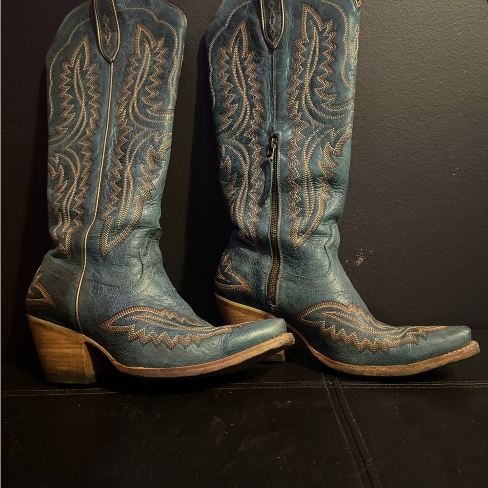 Women’s Casanova’s in Turquoise leather